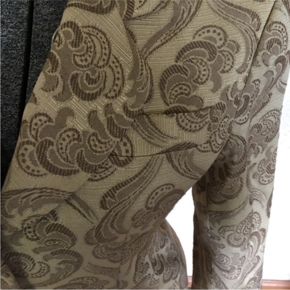 Marcello‎ Sollan Vintage Patterned Tapestry Blazer - Picture 3 of 5